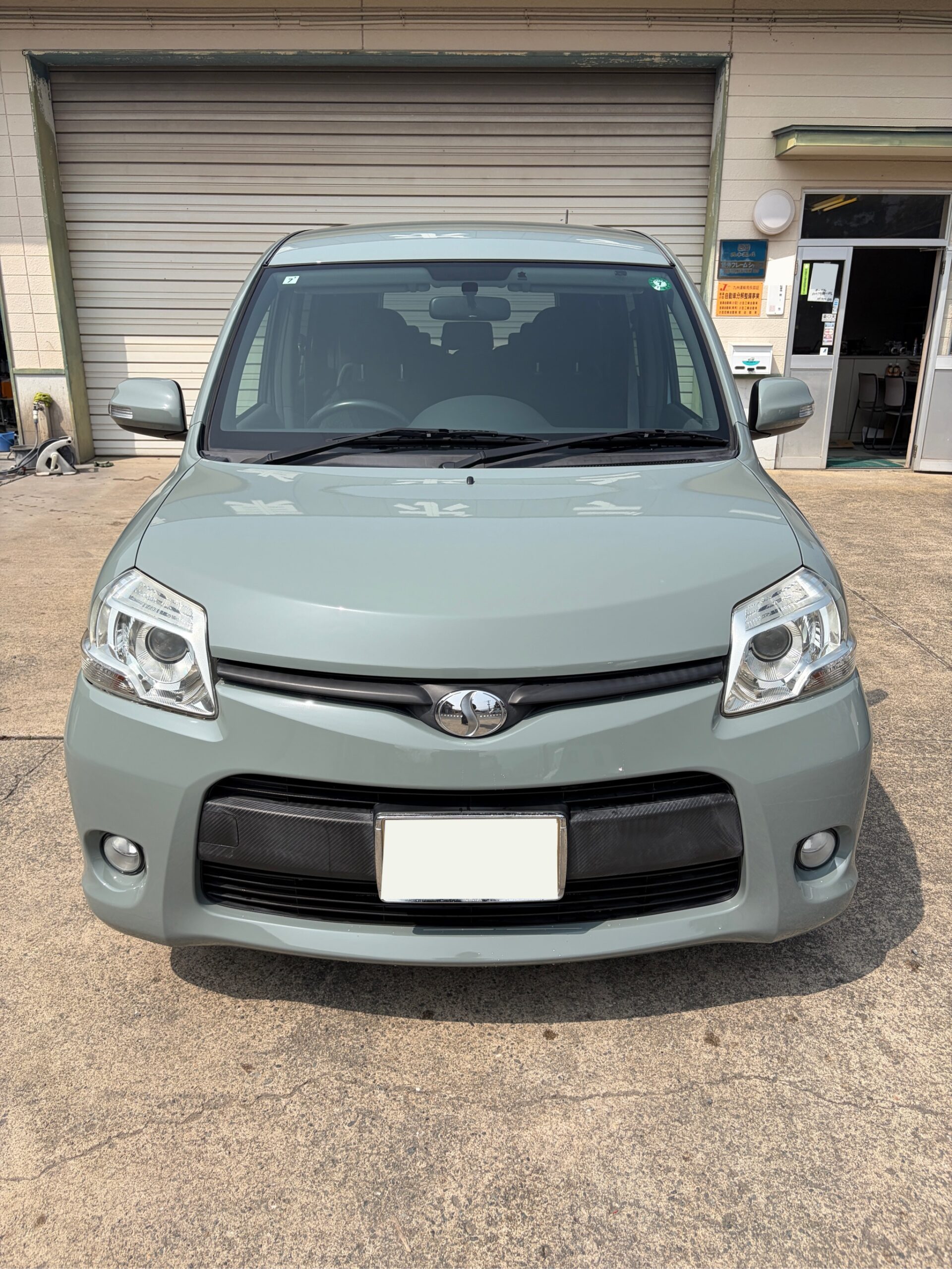 トヨタ　シエンタ　塗装　修理　全塗装　古賀　新宮　福津　粕屋　久山　篠栗